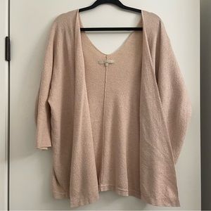 Monk & Lou (Plenty) | Adi open cardigan | Desert melange XS/S